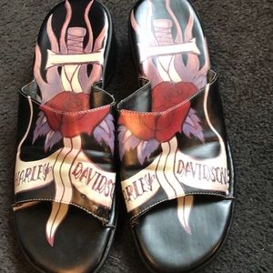 Harley slide in shoes